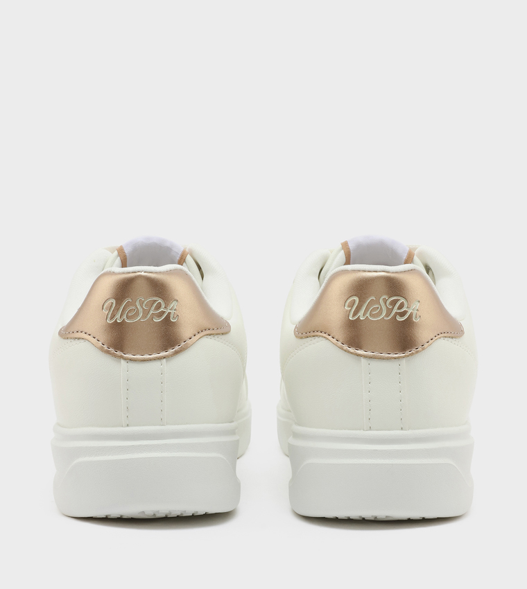 Logo Detail Low Top Sneakers