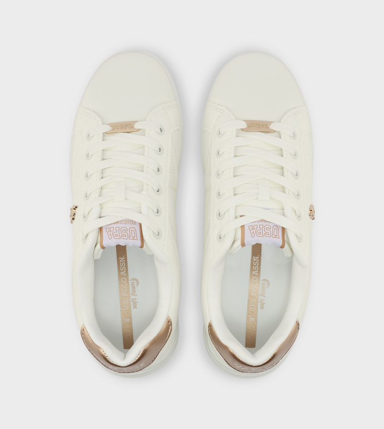 Logo Detail Low Top Sneakers
