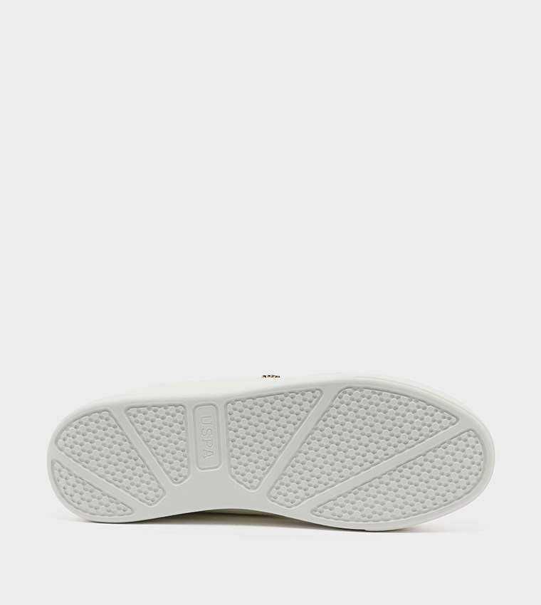 Logo Detail Low Top Sneakers