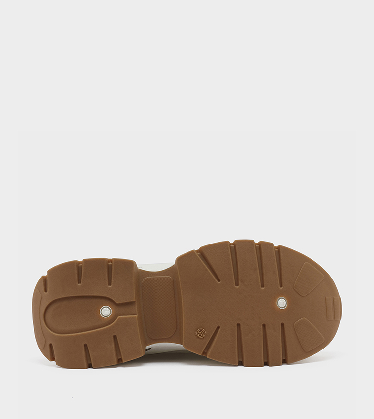 Color Block Low Top Sneakers