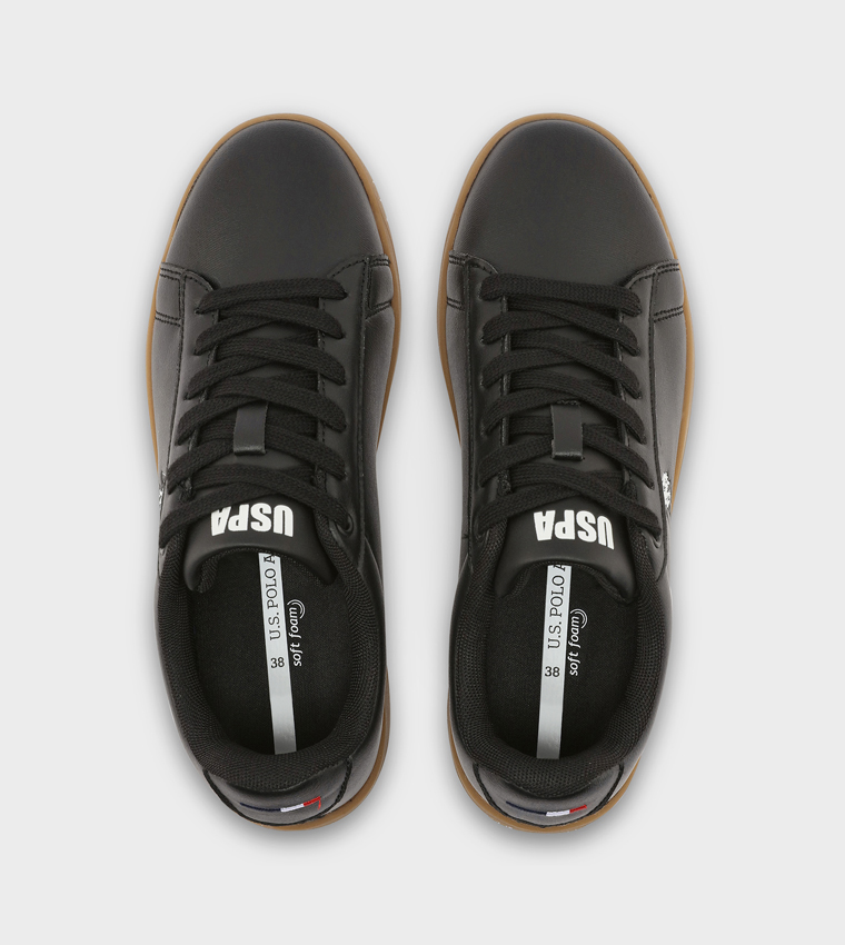 Logo Detail Low Top Sneakers