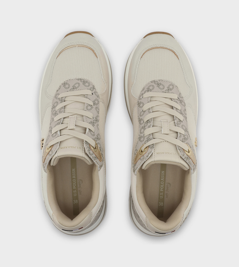 Printed Low Top Sneakers