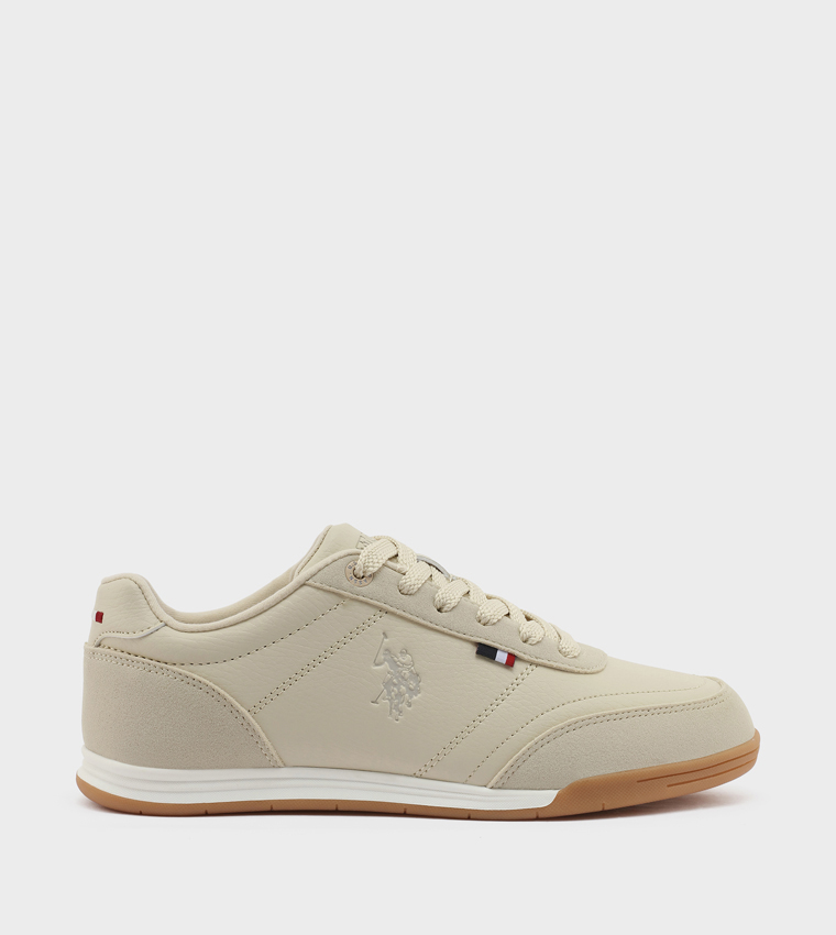 Logo Detail Low Top Sneakers