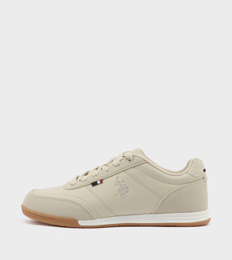 Logo Detail Low Top Sneakers