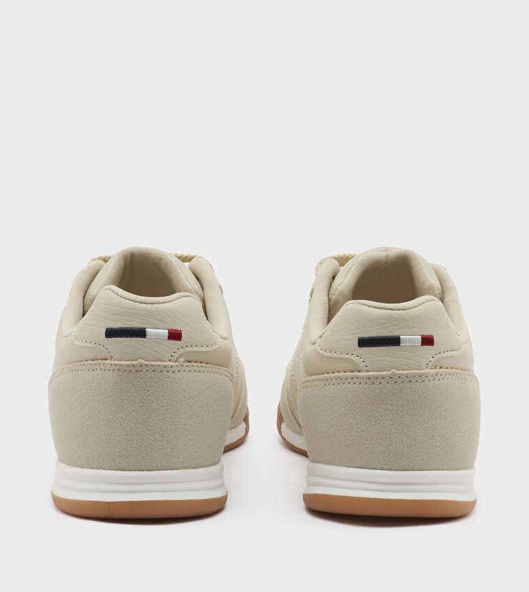 Logo Detail Low Top Sneakers
