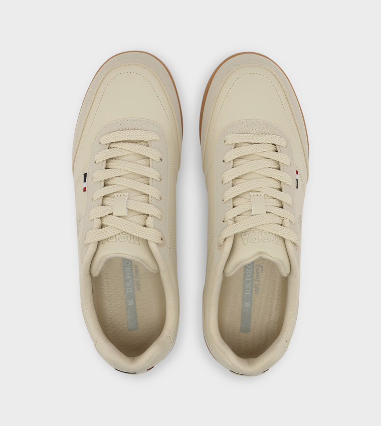 Logo Detail Low Top Sneakers