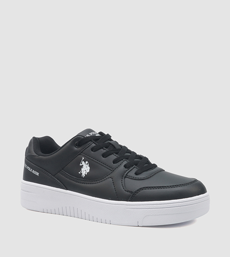 Logo Detail Low Top Sneakers