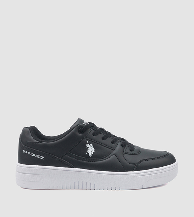 Logo Detail Low Top Sneakers