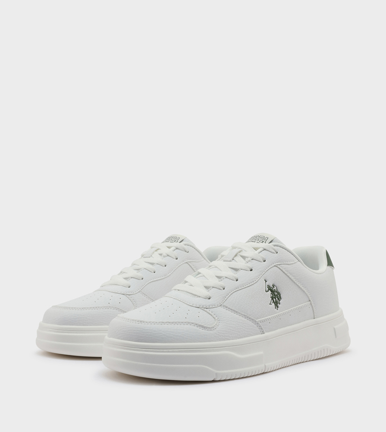 Logo Detail Low Top Sneakers