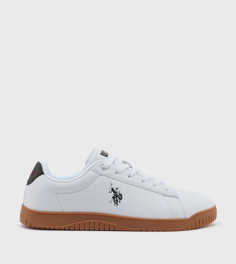Logo Detail Low Top Sneakers