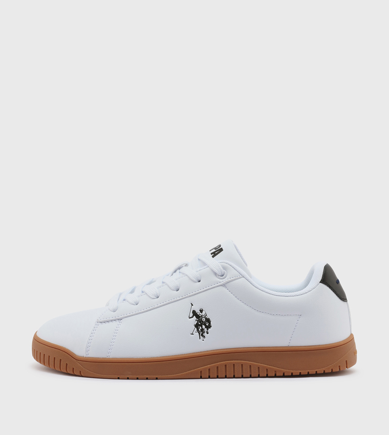 Logo Detail Low Top Sneakers