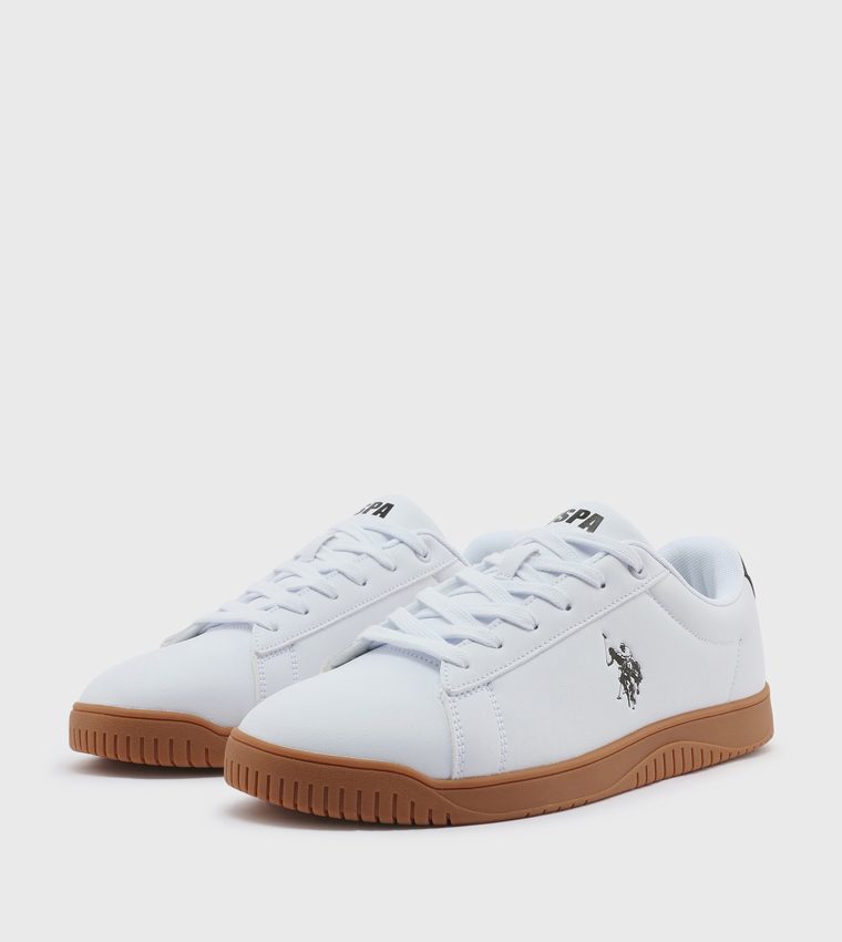 Logo Detail Low Top Sneakers