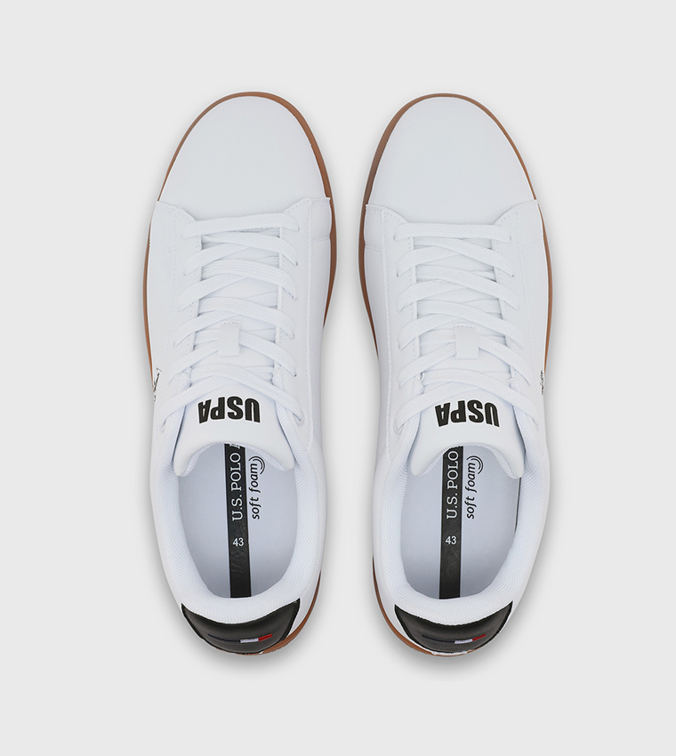 Logo Detail Low Top Sneakers