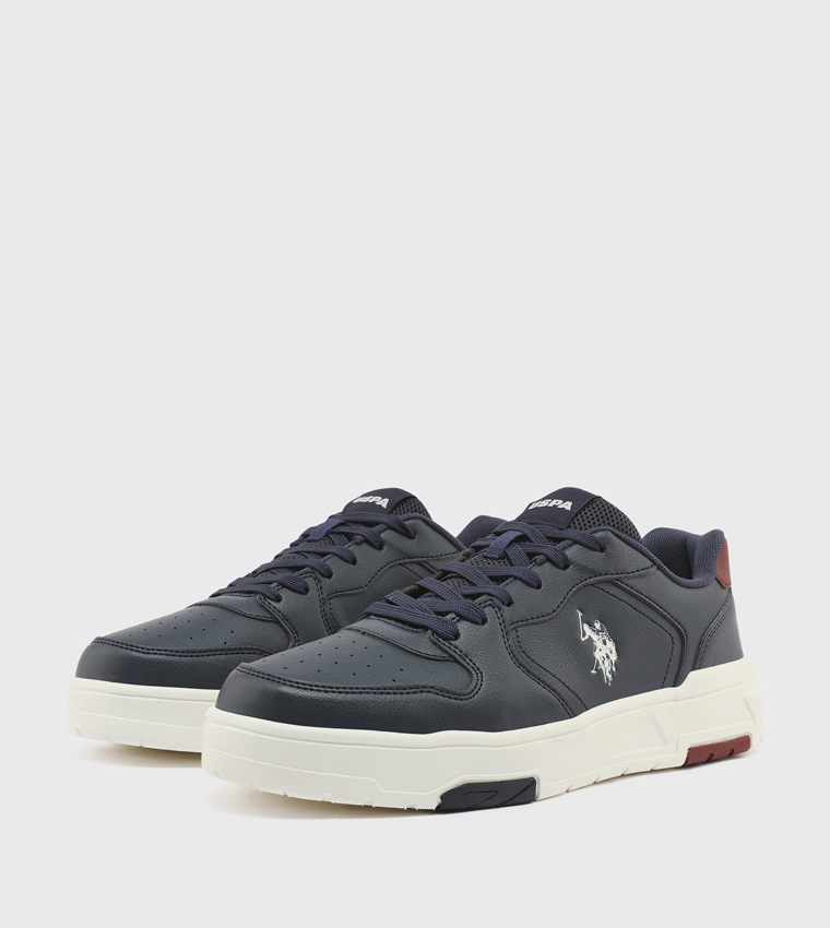 Logo Detail Low Top Sneakers