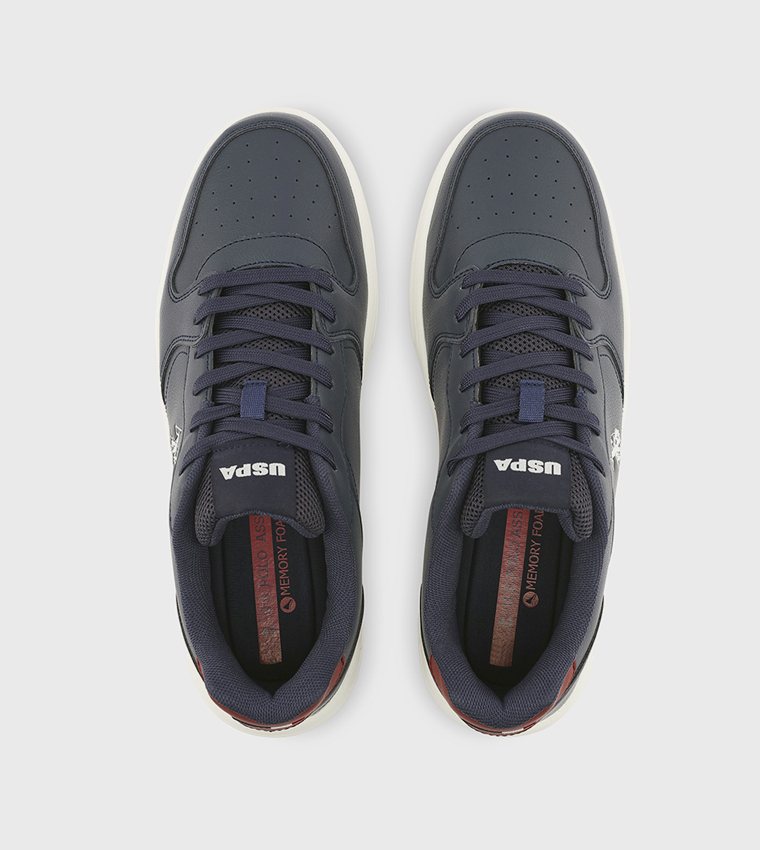 Logo Detail Low Top Sneakers