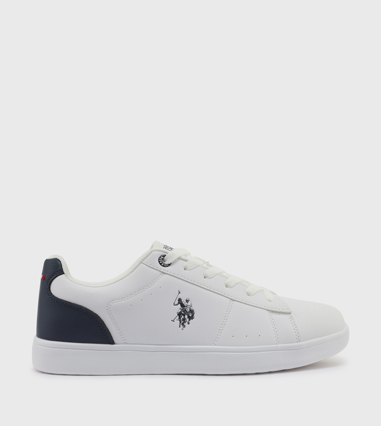 Logo Detail Low Top Sneakers