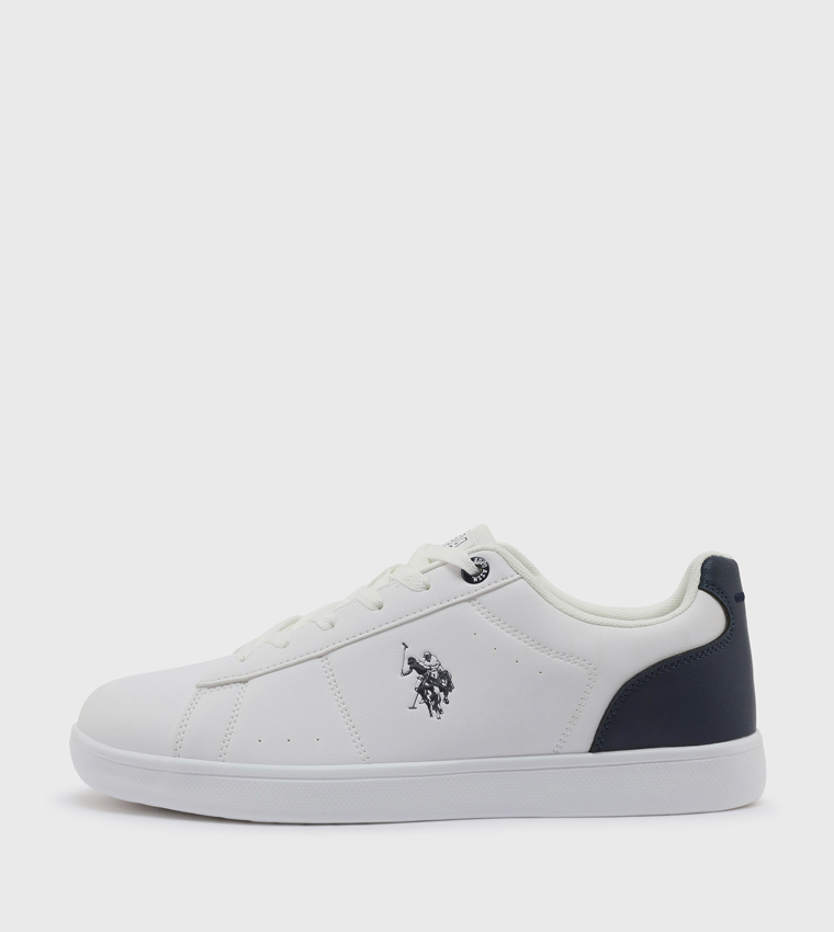 Logo Detail Low Top Sneakers