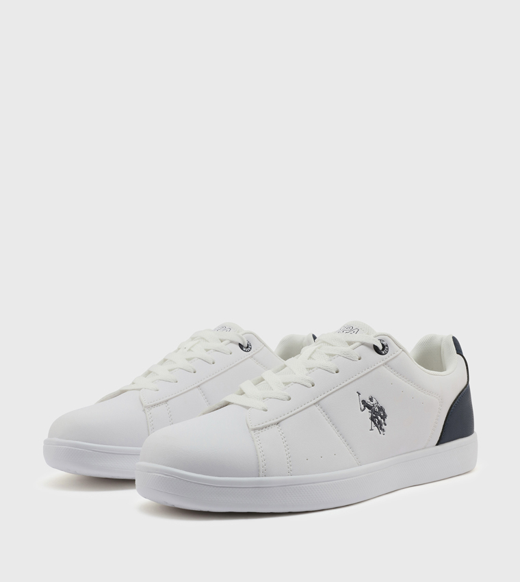 Logo Detail Low Top Sneakers