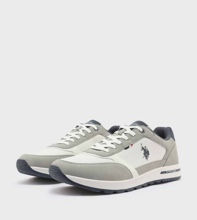 Color Block Low-Top Sneakers