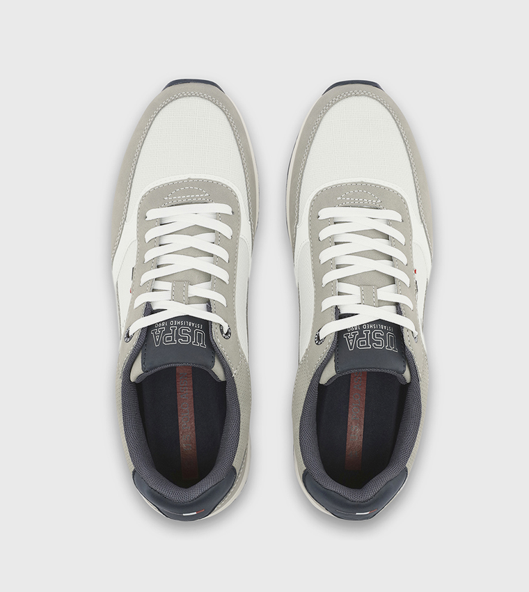 Color Block Low-Top Sneakers
