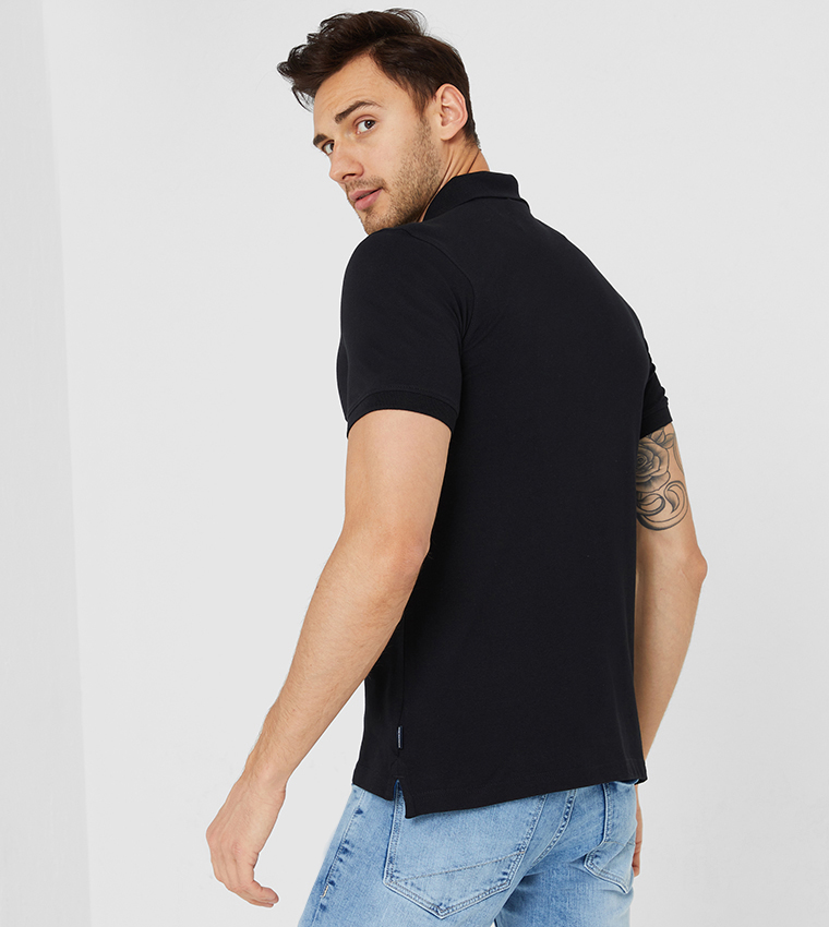 Stretch Pique Polo T-Shirt