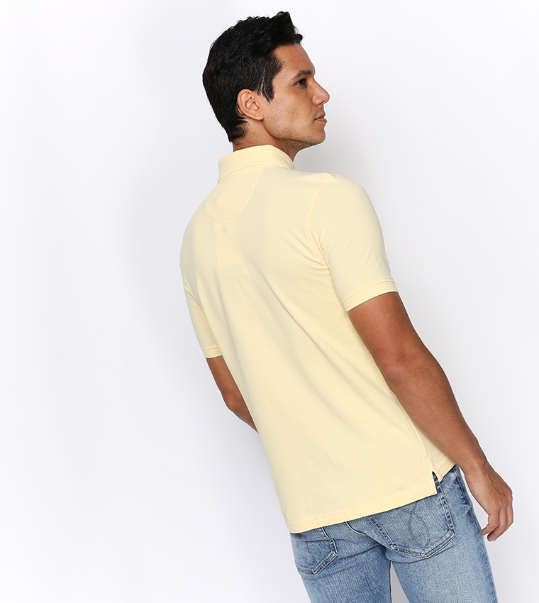 Stretch Pique Polo T-Shirt
