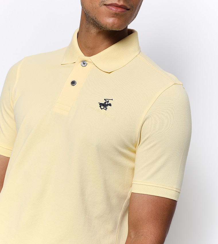 Stretch Pique Polo T-Shirt