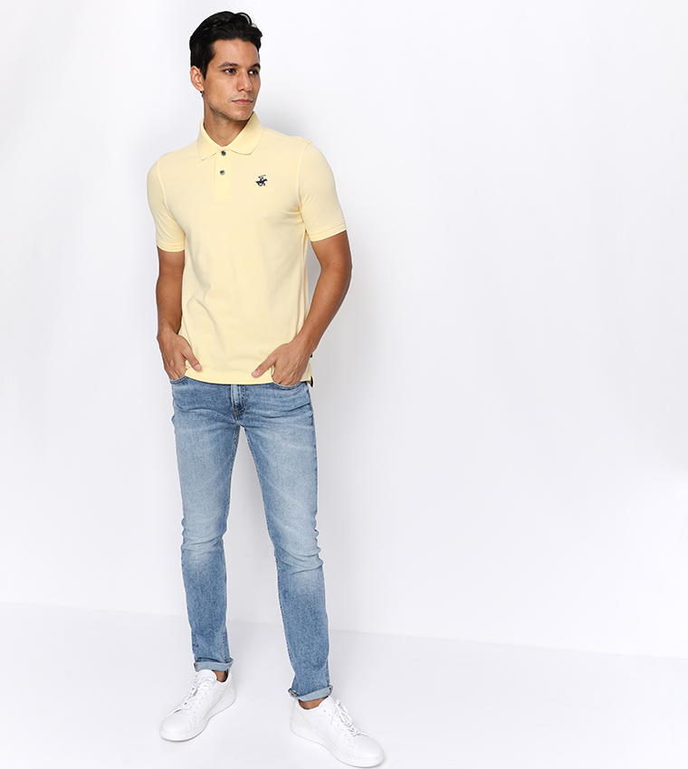 Stretch Pique Polo T-Shirt