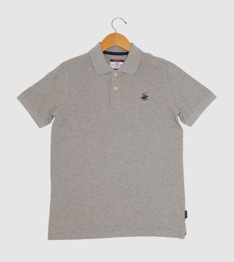 Solid Short Sleeves Polo T-Shirt