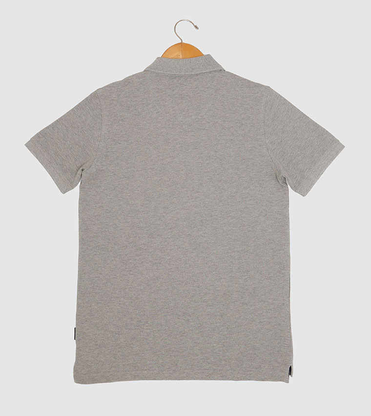 Solid Short Sleeves Polo T-Shirt