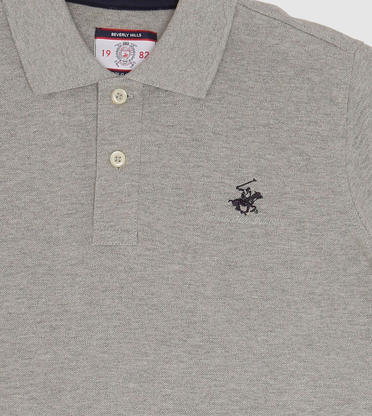 Solid Short Sleeves Polo T-Shirt