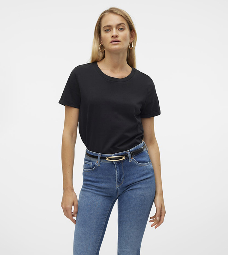 Solid Short Sleeves T-Shirt