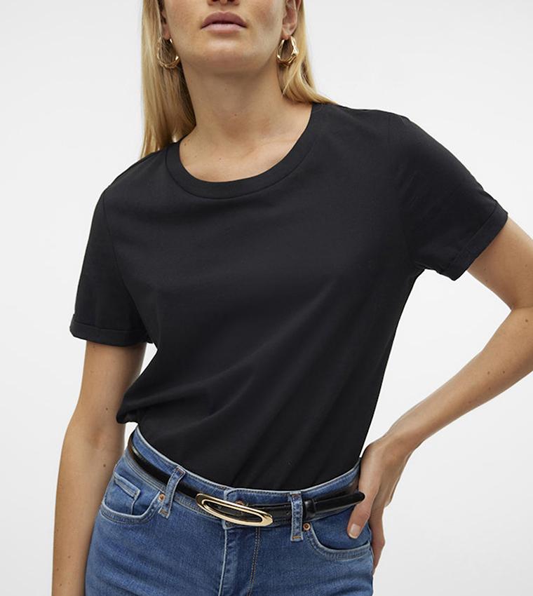 Solid Short Sleeves T-Shirt