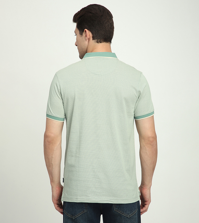 Logo Embroidered Short Sleeves Polo T-Shirt