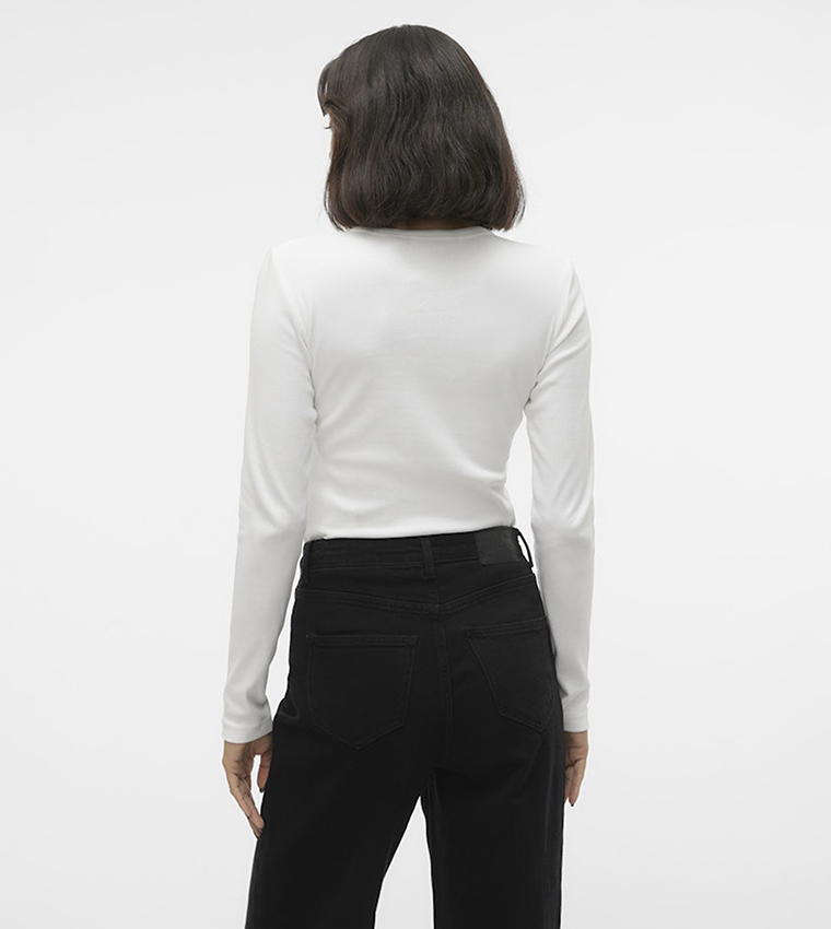 فيرو مودا  توبات كاجوال  - أبيض Casual Tops