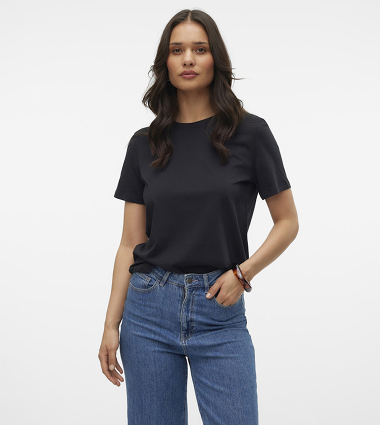 Solid Short Sleeves T-Shirt