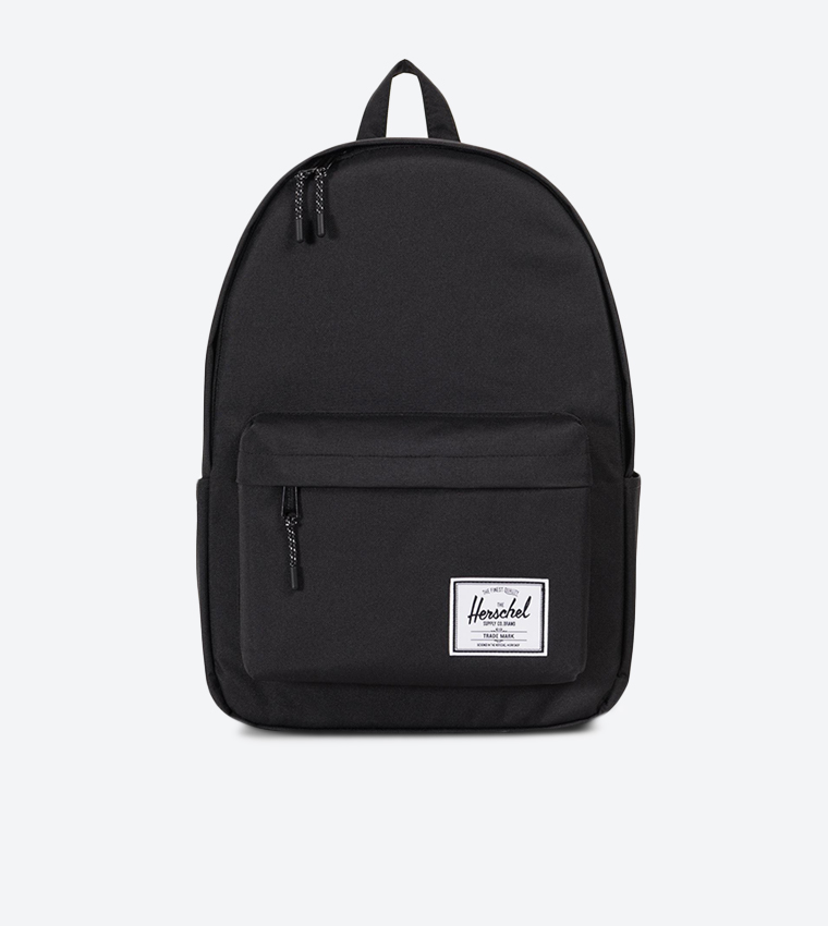 Solid Logo Detail Backpack