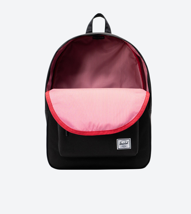 Solid Logo Detail Backpack