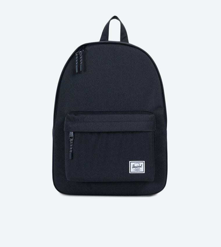 Solid Logo Detail Backpack