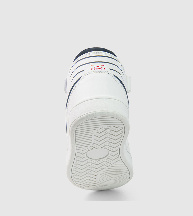 Contrast Trim Velcro Sneakers