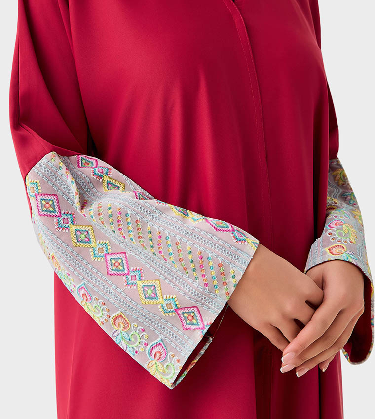HM  Abayas - Red Abayas