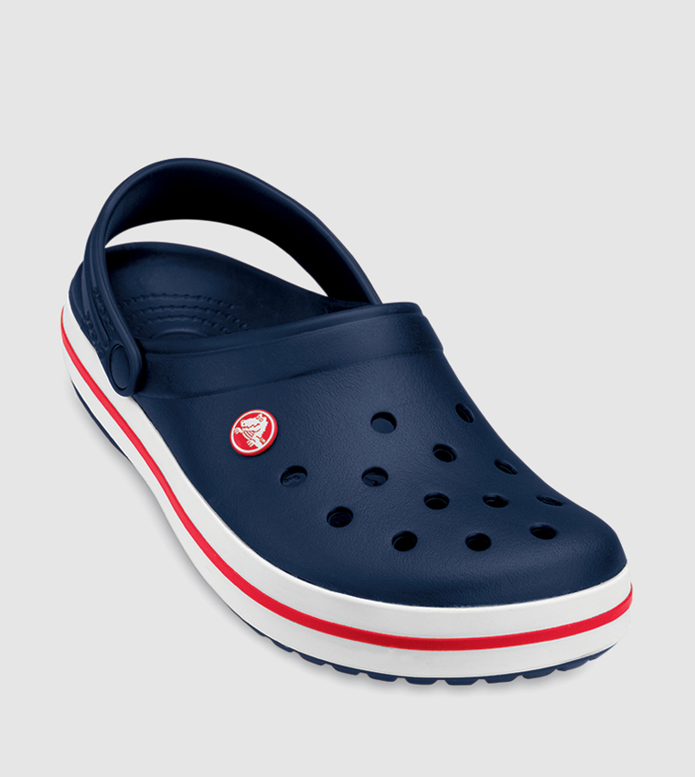 صندل بقصّة مفتوحة مع حزام من الخلف للإغلاق لون كحلي