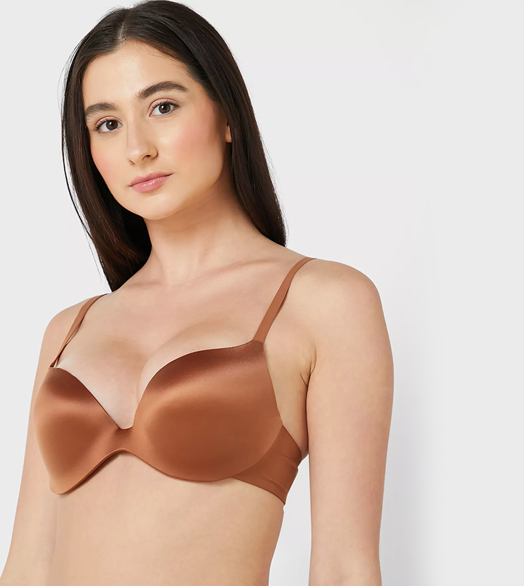 Solid Plunge Bra