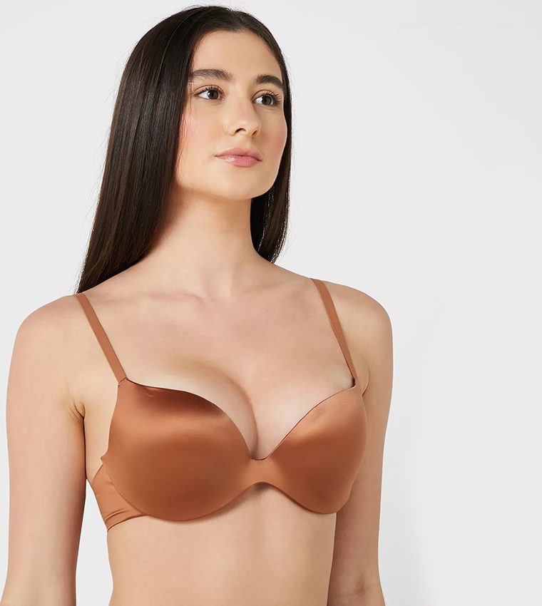 Solid Plunge Bra