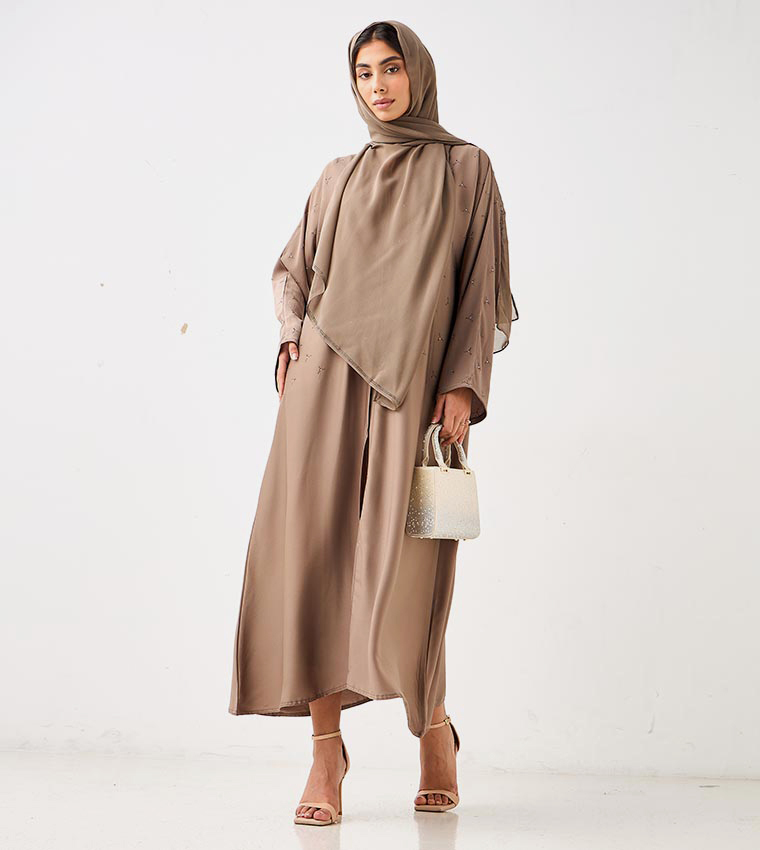 HM  Abayas - Beige Abayas