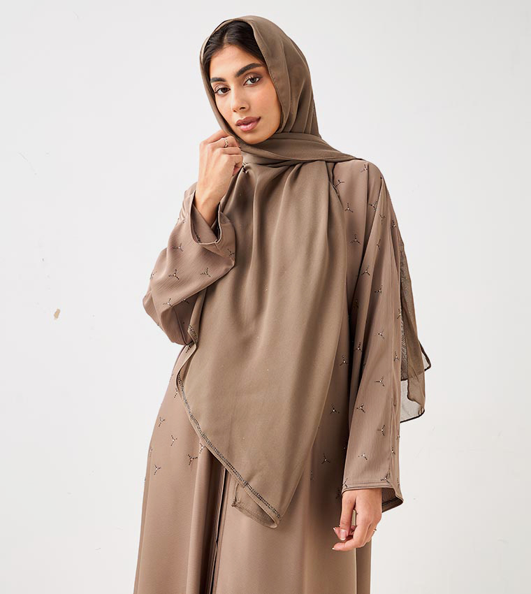HM  Abayas - Beige Abayas