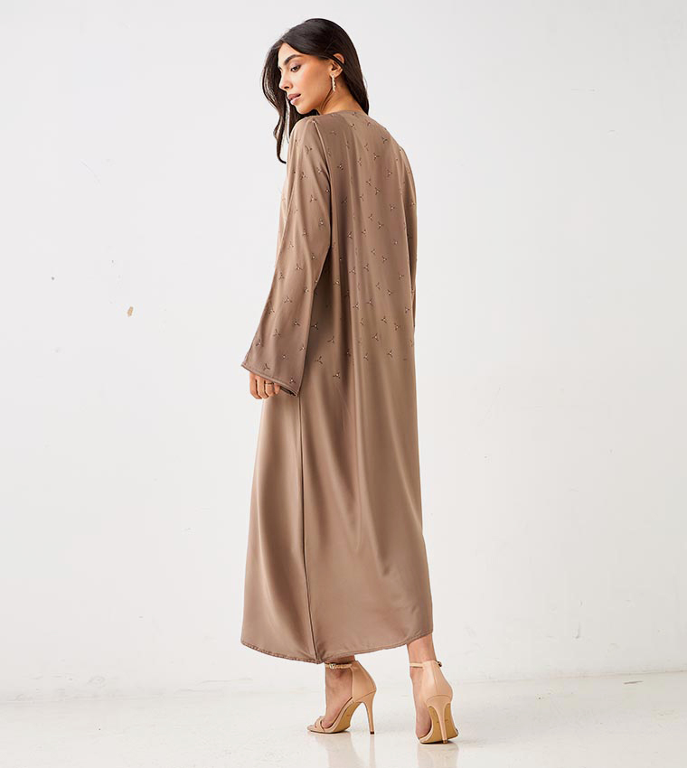HM  Abayas - Beige Abayas