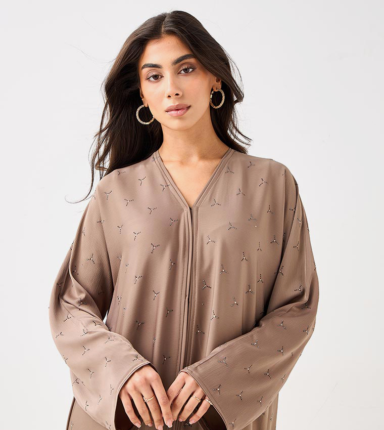 HM  Abayas - Beige Abayas