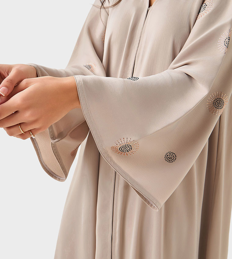 HM  Abayas - Beige Abayas