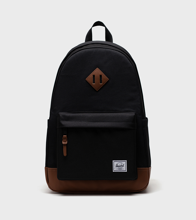 black leather look backpack women& 39 Nombongo 15.6 Inch Laptop Daypack for Women Each backpack is handmade Vegan Rucksack for Women, Color:Black Ballistic/Cobalt 210 Cerylon Available